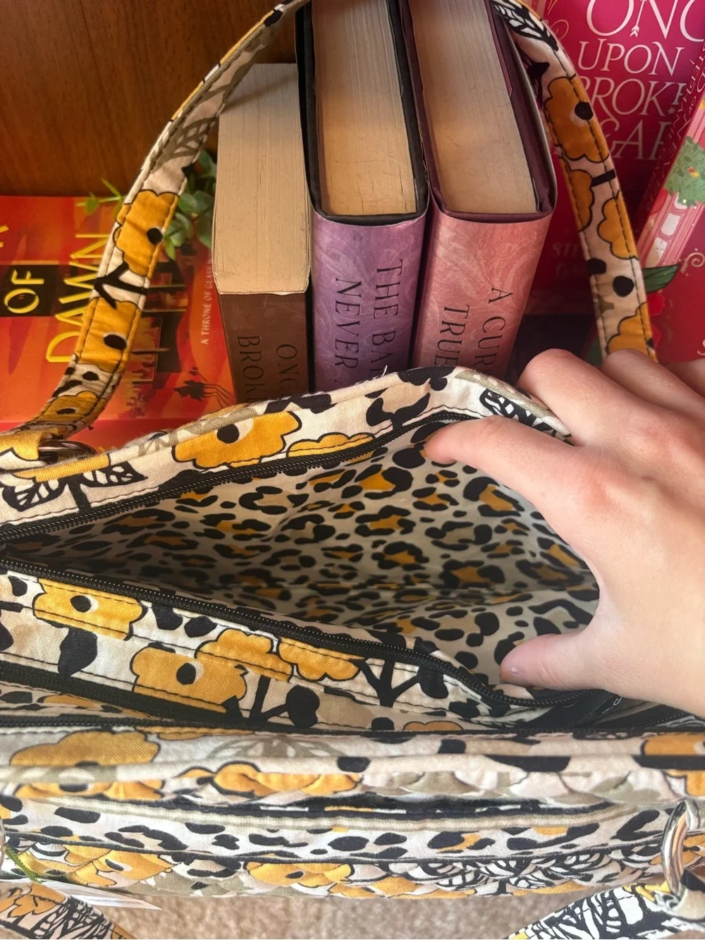 Vera Bradley “Go Wild” Whitney Purse With Original Tag